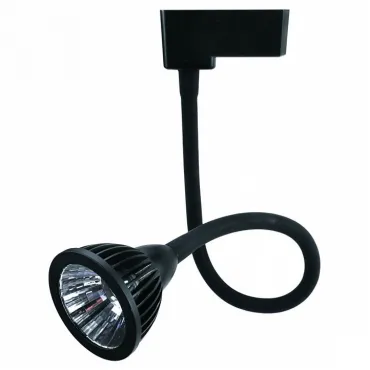 Светильник на штанге Arte Lamp Track Lights A4107PL-1BK Цвет арматуры черный Цвет плафонов черный