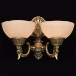 Бра MW-Light Афродита 1 317020202 Цвет арматуры бронза Цвет плафонов кремовый от ImperiumLoft