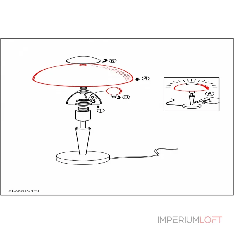 Настольная лампа декоративная Eglo ПРОМО Solo 1 85104 Цвет арматуры никель от ImperiumLoft Настольная лампа декоративная Eglo ПРОМО Solo 1 85104 Цвет арматуры никель от ImperiumLoft