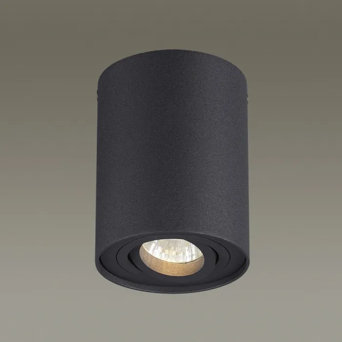 Накладной светильник Odeon Light Pillaron 3565/1C Цвет арматуры черный Цвет плафонов черный от ImperiumLoft