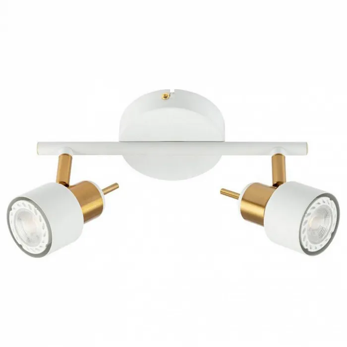 Спот Arte Lamp Almach A1906PL-2WH Цвет плафонов белый Цвет арматуры белый от ImperiumLoft