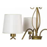 Подвесная люстра Arte Lamp Carolina A9239LM-3BR Цвет арматуры коричневый Цвет плафонов белый от ImperiumLoft