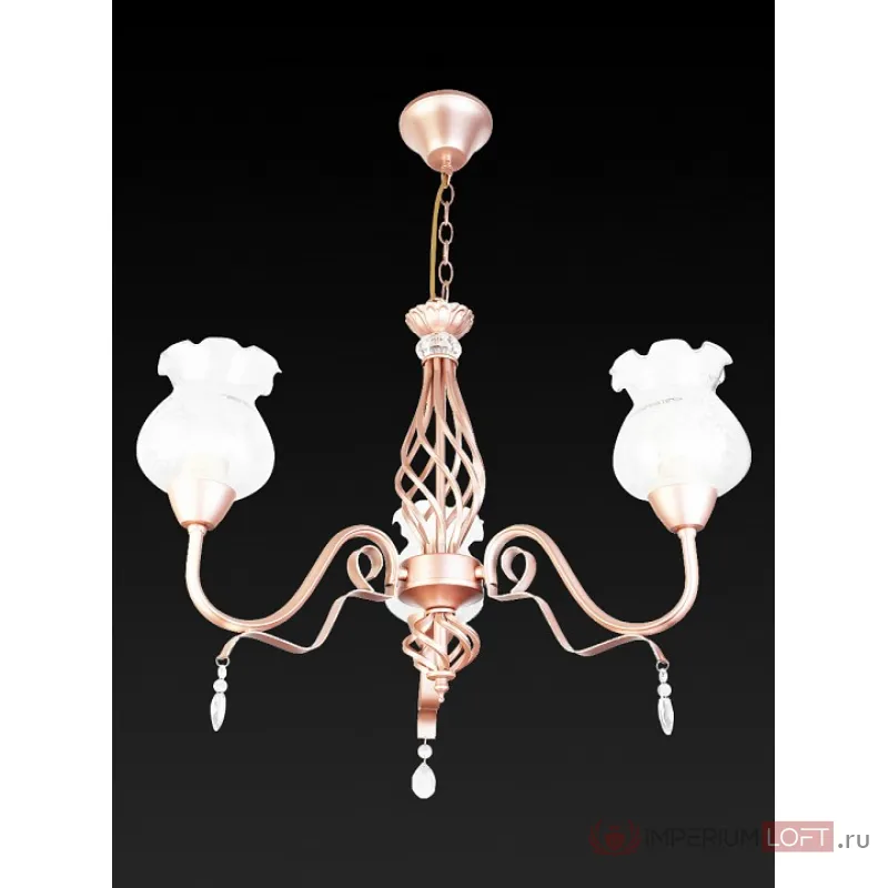 Подвесная люстра TopLight Kelli TL5680D-03PG Цвет арматуры золото Цвет плафонов прозрачный от ImperiumLoft