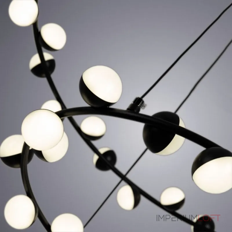 Подвесная люстра Arte Lamp Dexter A3619SP-48BK 