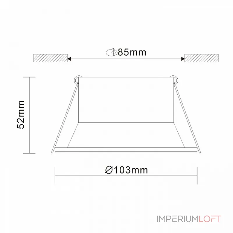 Встраиваемый светильник ST-Luce Grosi ST207.508.01 Цвет арматуры белый от ImperiumLoft Встраиваемый светильник ST-Luce Grosi ST207.508.01 Цвет арматуры белый от ImperiumLoft