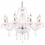 Подвесная люстра Arte Lamp Teatro A3964LM-8WH 