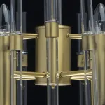 Люстра на штанге MW-Light Альгеро 285010806 Цвет арматуры латунь Цвет плафонов прозрачный от ImperiumLoft