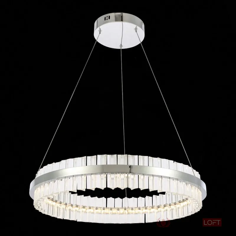 Подвесной светильник ST-Luce Cherio SL383.113.01 Цвет арматуры хром Цвет плафонов прозрачный от ImperiumLoft