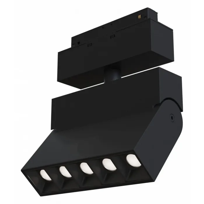 Светильник на штанге Maytoni Track lamps TR015-2-10W3K-B Цвет арматуры черный Цвет плафонов черный от ImperiumLoft