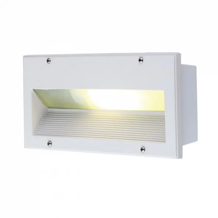 Встраиваемый светильник Arte Lamp Brick A5158IN-1WH Цвет арматуры белый Цвет плафонов белый от ImperiumLoft