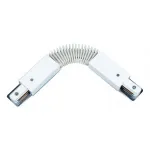 Соединитель с токопроводом гибкий для треков Arte Lamp Track Accessorise A150033 Цвет арматуры белый Цвет плафонов белый