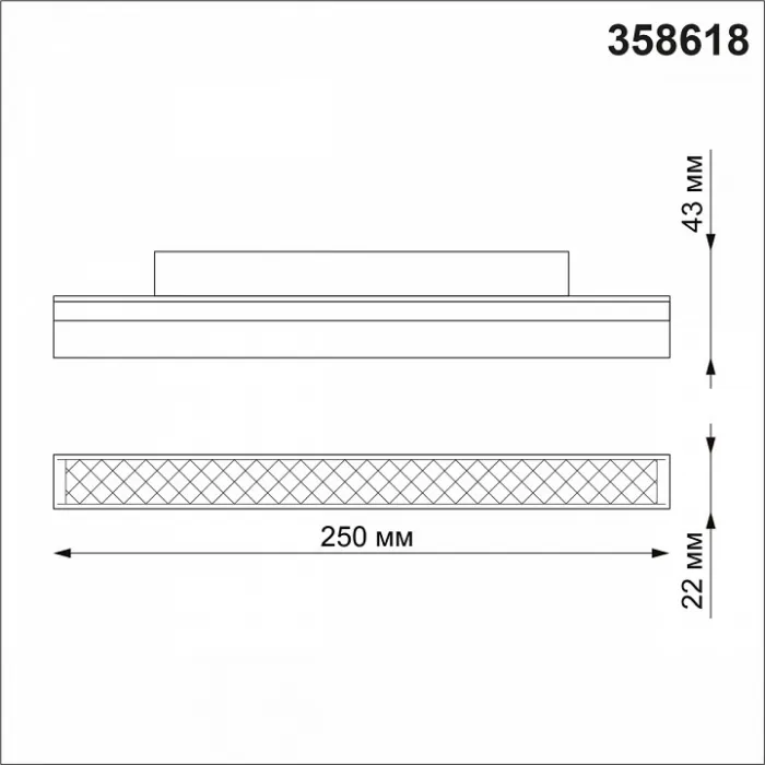 Накладной светильник Novotech Flum 2 358618 Цвет плафонов черный от ImperiumLoft