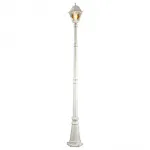 Фонарный столб Arte Lamp Berlin A1017PA-1WG Цвет арматуры золото Цвет плафонов желтый