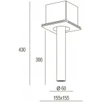 Встраиваемый светильник Donolux DL268G DL268G/Black