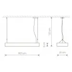 Подвесной светильник Nowodvorski Soft LED 9542 от ImperiumLoft