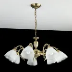 Подвесная люстра Citilux Латур CL413271 Цвет арматуры бронза Цвет плафонов белый от ImperiumLoft