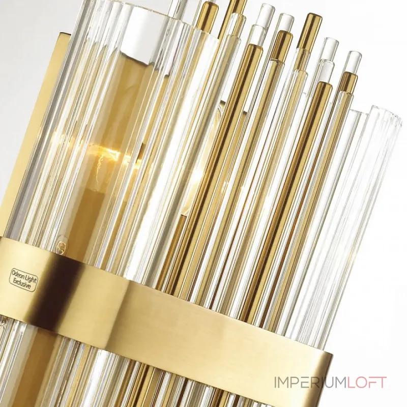Накладной светильник Odeon Light Empire 4853/6W Цвет плафонов прозрачный Цвет арматуры золото от ImperiumLoft Накладной светильник Odeon Light Empire 4853/6W Цвет плафонов прозрачный Цвет арматуры золото от ImperiumLoft