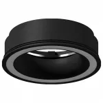 Рамка на 1 светильник Ambrella N711 N7111 SBK черный песок D70*H28mm Out1mm MR16 Цвет арматуры черный