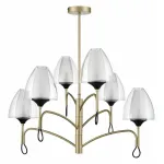 Люстра на штанге Vele Luce Oro VL5654P16  Люстра на штанге Vele Luce Oro VL5654P16