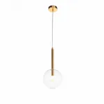 Подвесной светильник ST-Luce Sofio SL1054.203.01 Цвет арматуры золото Цвет плафонов прозрачный от ImperiumLoft