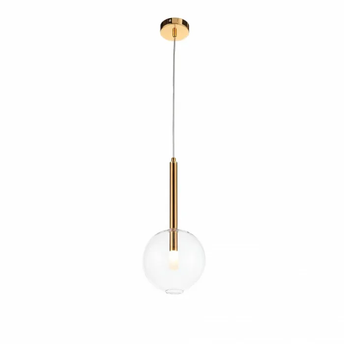 Подвесной светильник ST-Luce Sofio SL1054.203.01 Цвет арматуры золото Цвет плафонов прозрачный от ImperiumLoft