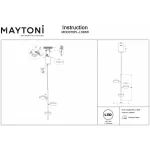 Подвесной светильник Maytoni MOD070PL-L18WK
