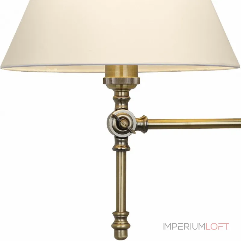 Бра Arte Lamp 5620 A5620AP-1AB Цвет арматуры бронза Цвет плафонов белый