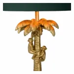 Настольная лампа декоративная Lucide Extravaganza Coconut 10505/81/02 Цвет плафонов зеленый Цвет арматуры золото от ImperiumLoft
