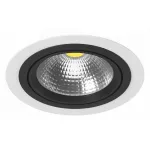 Встраиваемый светильник Lightstar Intero 111 i91607 Цвет арматуры черно-белый от ImperiumLoft