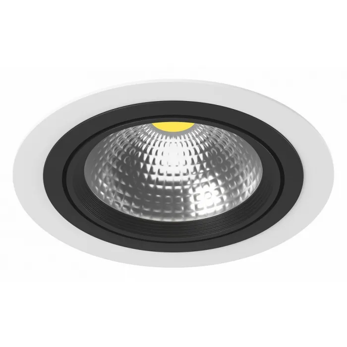 Встраиваемый светильник Lightstar Intero 111 i91607 Цвет арматуры черно-белый от ImperiumLoft