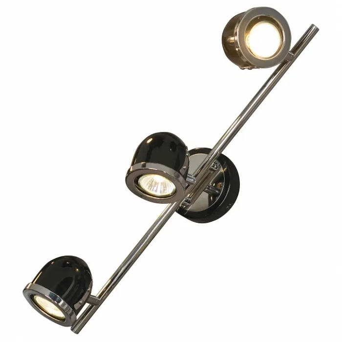Спот Lussole Tivoli LSN-3121-03 Цвет арматуры хром Цвет плафонов хром от ImperiumLoft