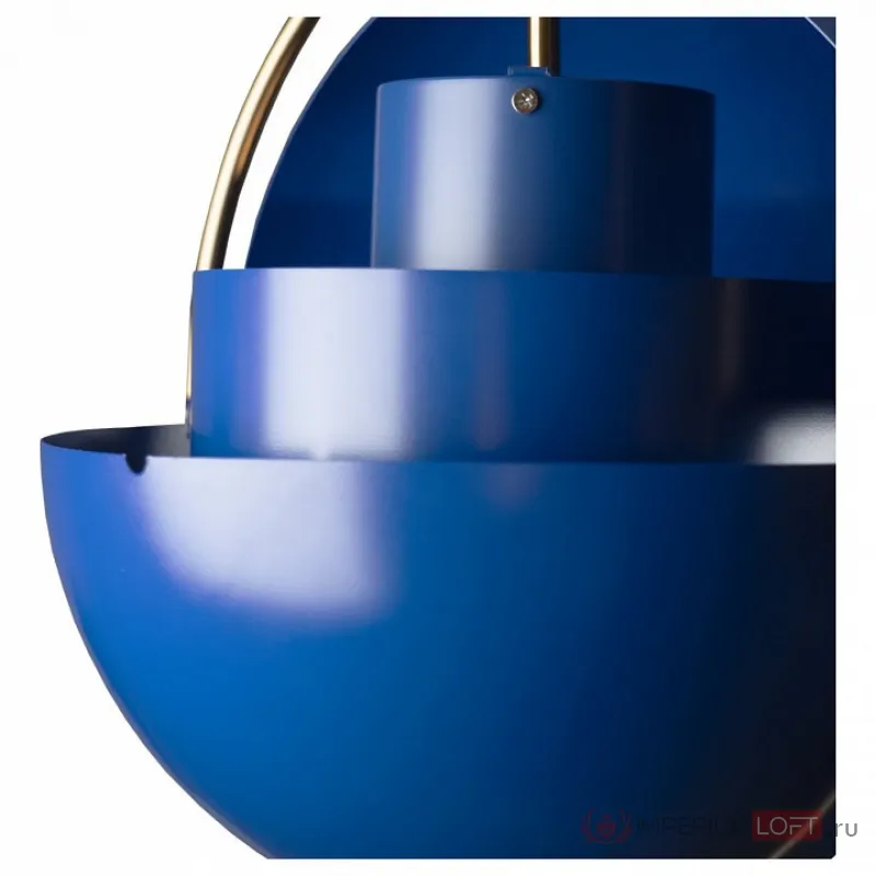 Подвесной светильник Loft it Multi-Lite LOFT9915-IND Цвет арматуры золото Цвет плафонов голубой от ImperiumLoft