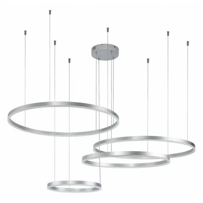 Подвесной светильник Indigo Galass 14001/4P Silver от ImperiumLoft
