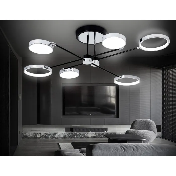 Люстра на штанге Ambrella Line FL5155 от ImperiumLoft