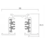 Трек встраиваемый Deko-Light Line Built 710070