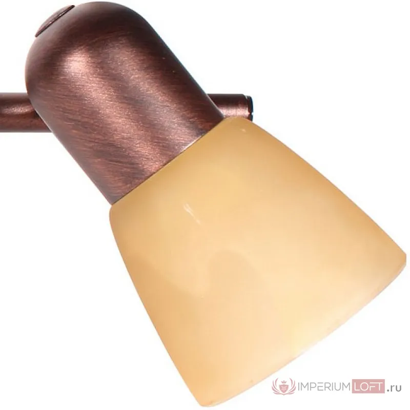 Спот TopLight Maxine TL1235Y-02AB Цвет арматуры бронза Цвет плафонов белый от ImperiumLoft
