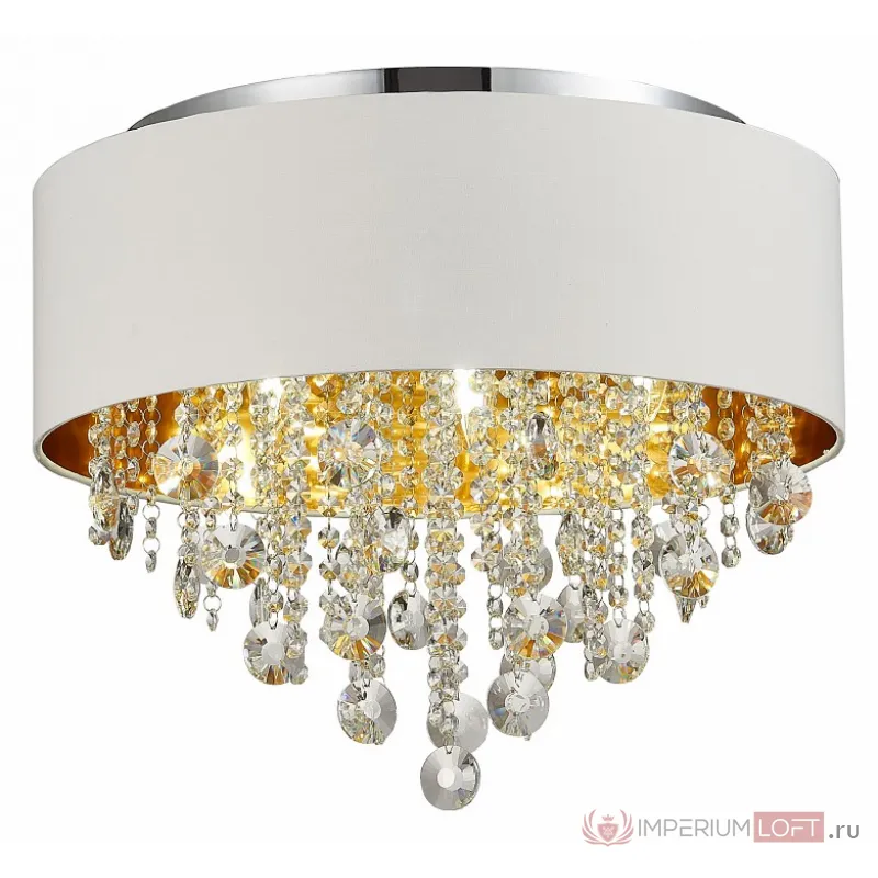 Накладной светильник ST-Luce Lacchia SL1350.502.06 Цвет арматуры хром Цвет плафонов золото от ImperiumLoft