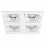 Встраиваемый светильник Lightstar Domino D54606060606 цвет арматуры белый