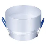 Встраиваемый светильник Ambrella Techno 20 TN191 Цвет арматуры белый Цвет плафонов серебро от ImperiumLoft