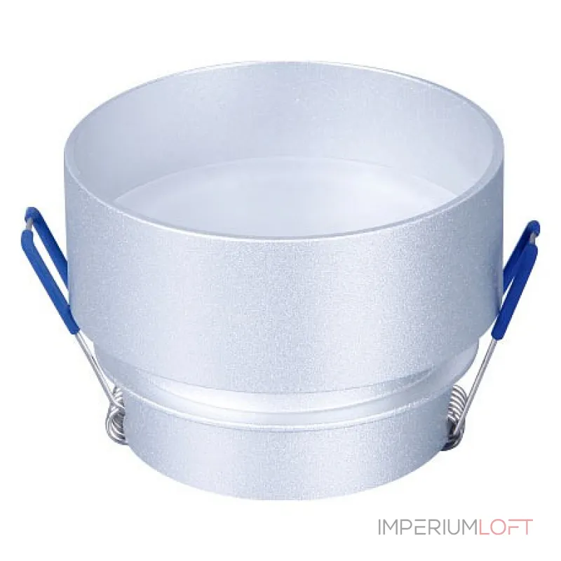 Встраиваемый светильник Ambrella Techno 20 TN191 Цвет арматуры белый Цвет плафонов серебро