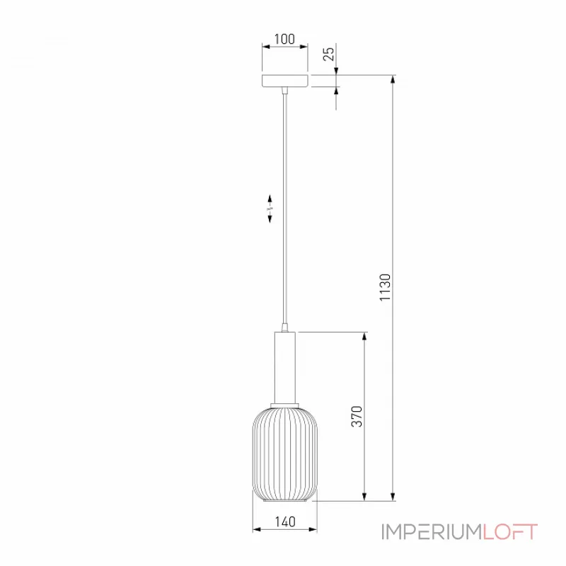 Подвесной светильник 50181/1 Подвесной светильник 50181/1
