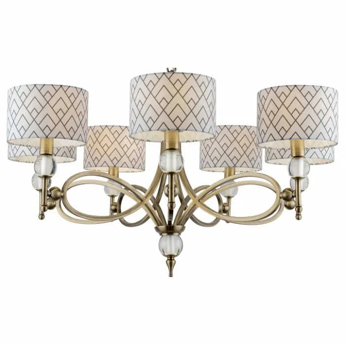Подвесная люстра Lamp4You Eclectic 3 M2-07-SB-LMP-Y-16 Цвет арматуры бронза Цвет плафонов черно-белый от ImperiumLoft