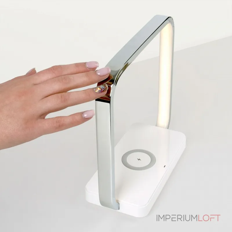 Настольная лампа офисная Eurosvet Frame 80502/1 хром Цвет арматуры хром Цвет плафонов хром от ImperiumLoft Настольная лампа офисная Eurosvet Frame 80502/1 хром Цвет арматуры хром Цвет плафонов хром от ImperiumLoft