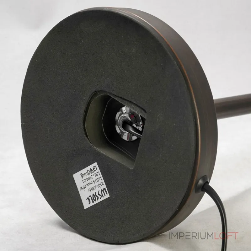 Настольная лампа декоративная Lussole Milazzo LSL-2904-01 Цвет арматуры черный