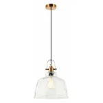 Подвесной светильник Stilfort Bell 2117/00/01PL Цвет плафонов прозрачный Цвет арматуры латунь