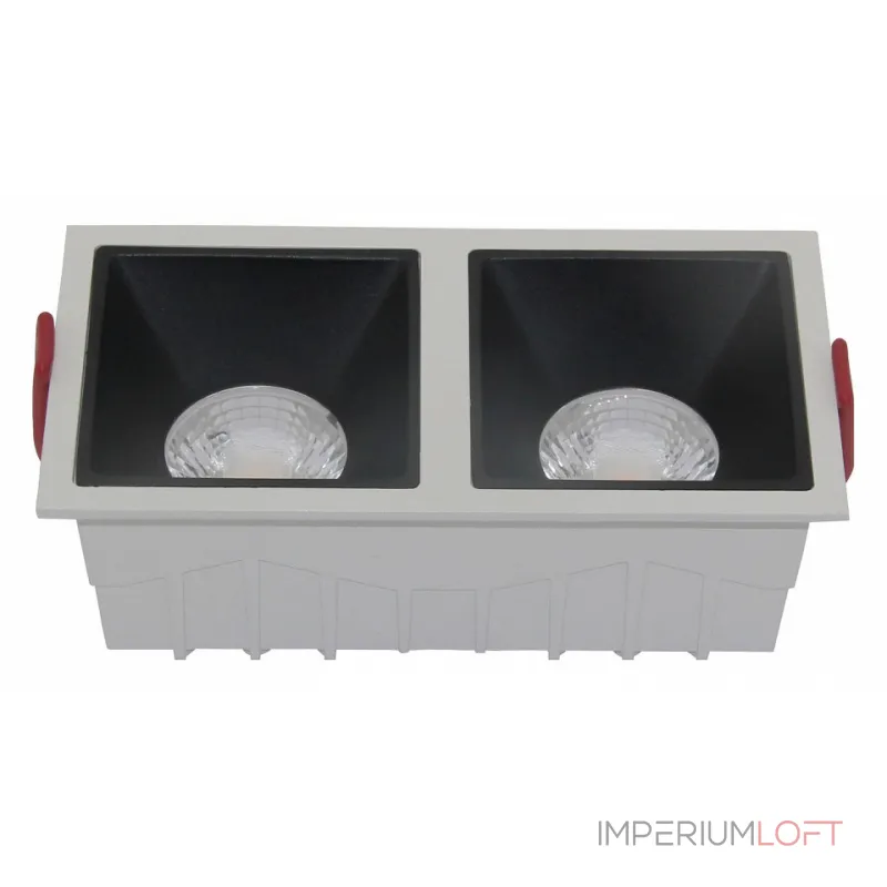 Встраиваемый светильник Maytoni Alfa LED DL043-02-15W3K-D-SQ-WB