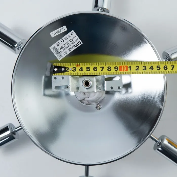 Потолочная люстра Citilux Рандом CL222160 Цвет арматуры хром Цвет плафонов прозрачный от ImperiumLoft