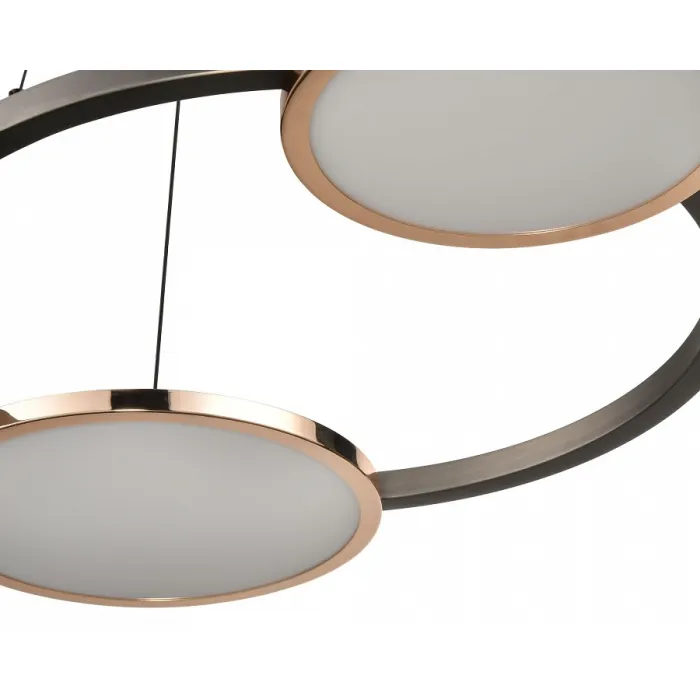 Подвесной светильник Vele Luce Medusa VL7272P02 Цвет арматуры Черный Цвет плафонов Белый от ImperiumLoft
