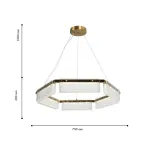 Подвесная люстра Favourite Gelido 4518-6P от ImperiumLoft