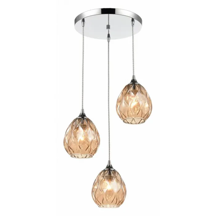Подвесной светильник Vele Luce Elision VL5593P13 Цвет арматуры Серый Цвет плафонов Желтый от ImperiumLoft